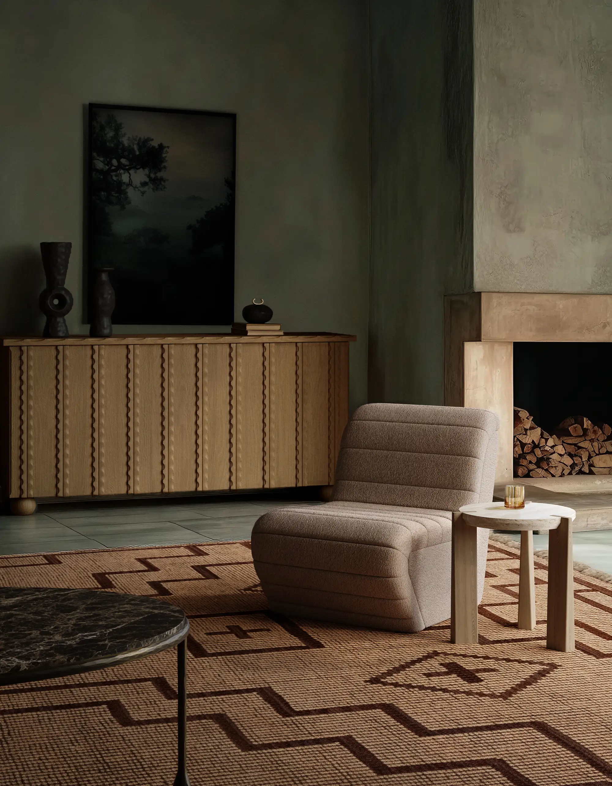 Marchand 4-Door Cabinet - Image 2