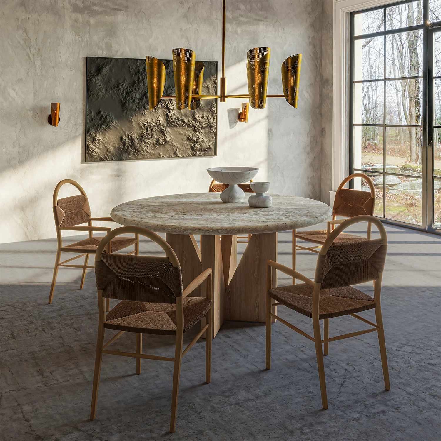 Pernelle Dining Arm Chair (Oak) - Image 6