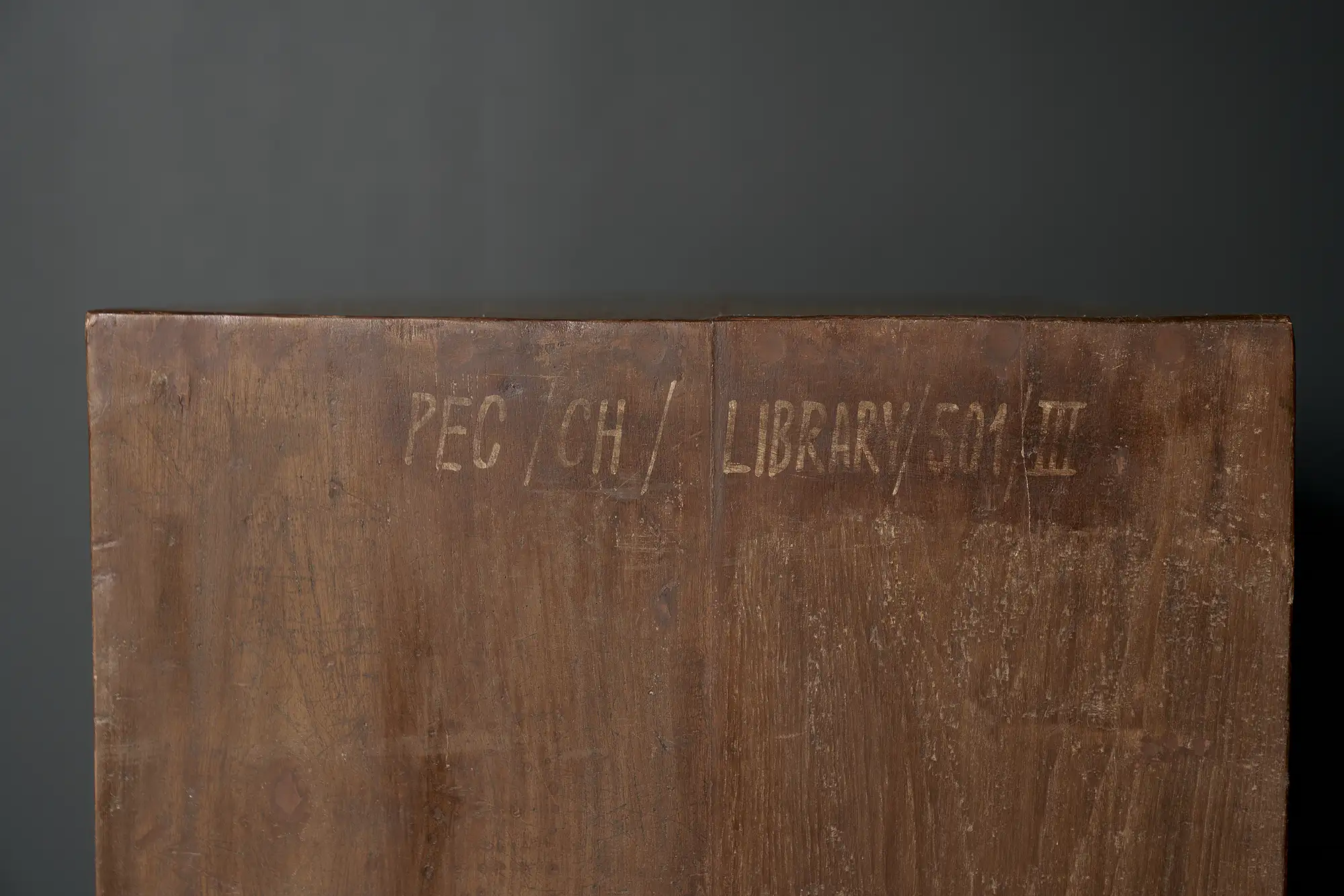 Pierre Jeanneret Chest of Drawers, Punjab Engineering College Library, Chandigarh, c. 1960 - Image 8