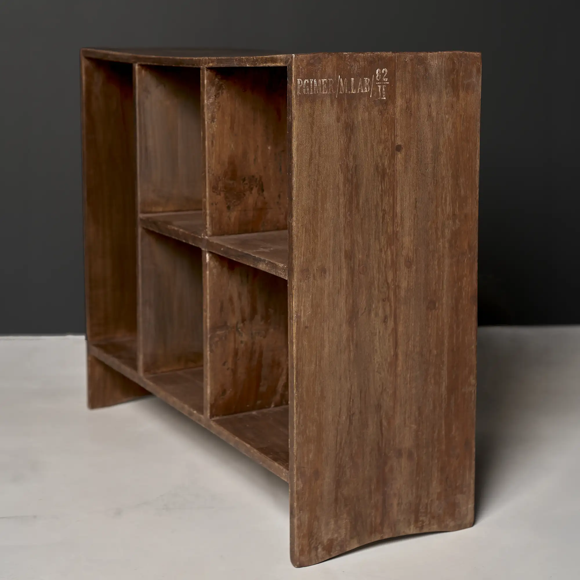 Pierre Jeanneret Five-Hole File Rack, Chandigarh, c. 1960 - Image 2