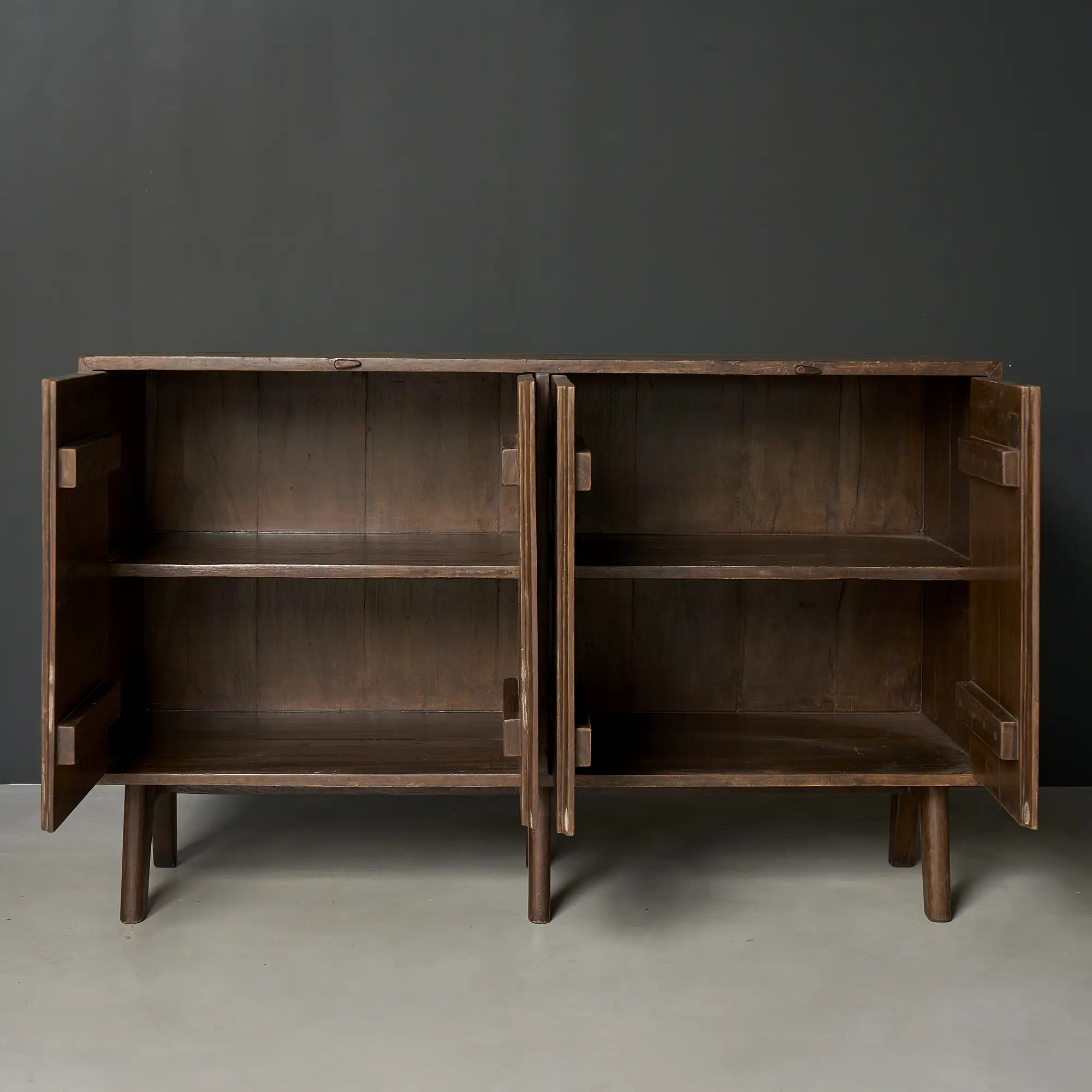 Pierre Jeanneret Four-Door Cabinet, Panjab University, Chandigarh, c. 1960 - Image 7