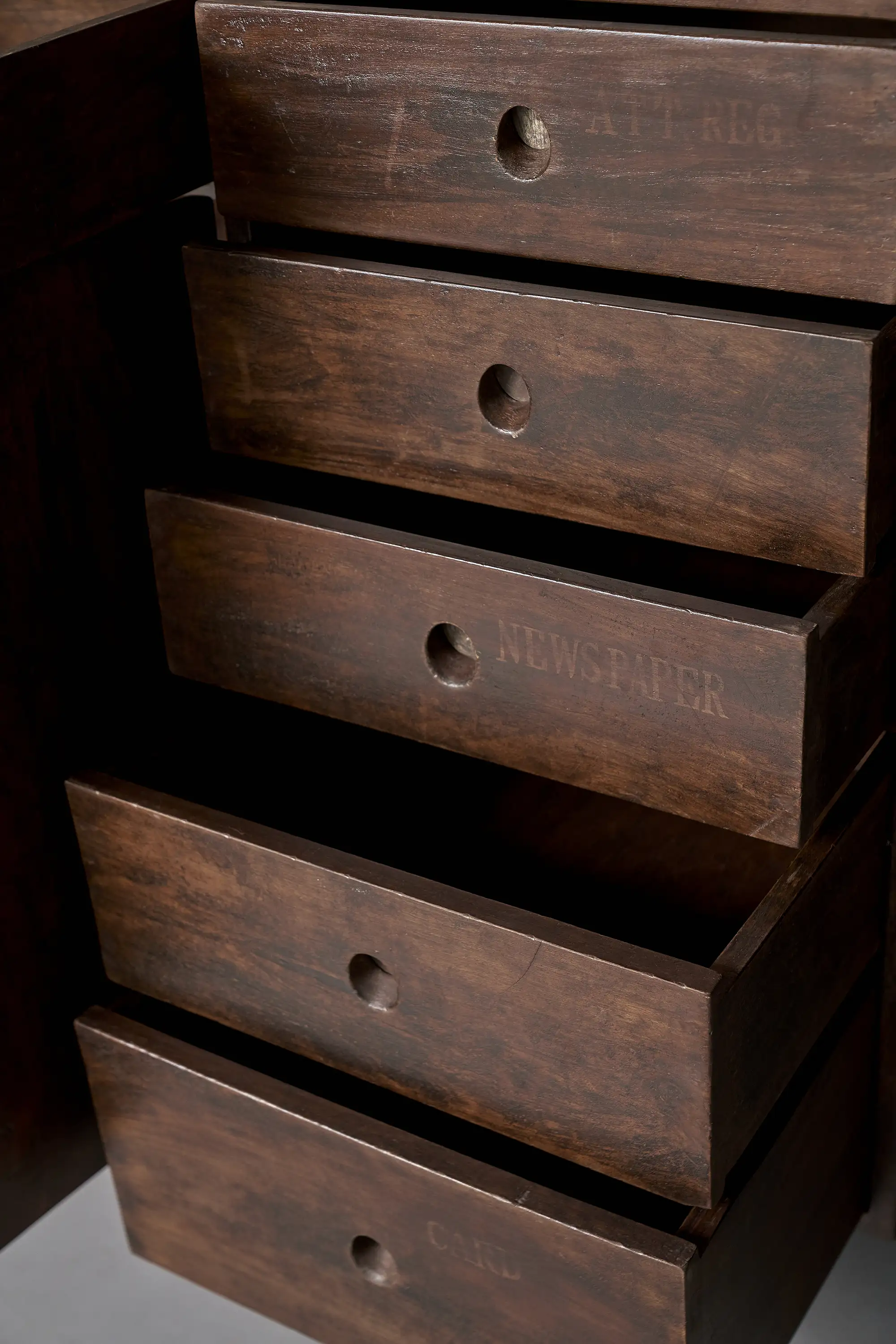 Pierre Jeanneret Library Storage Cabinet, Nehru Library PAU, c. 1960 - Image 11