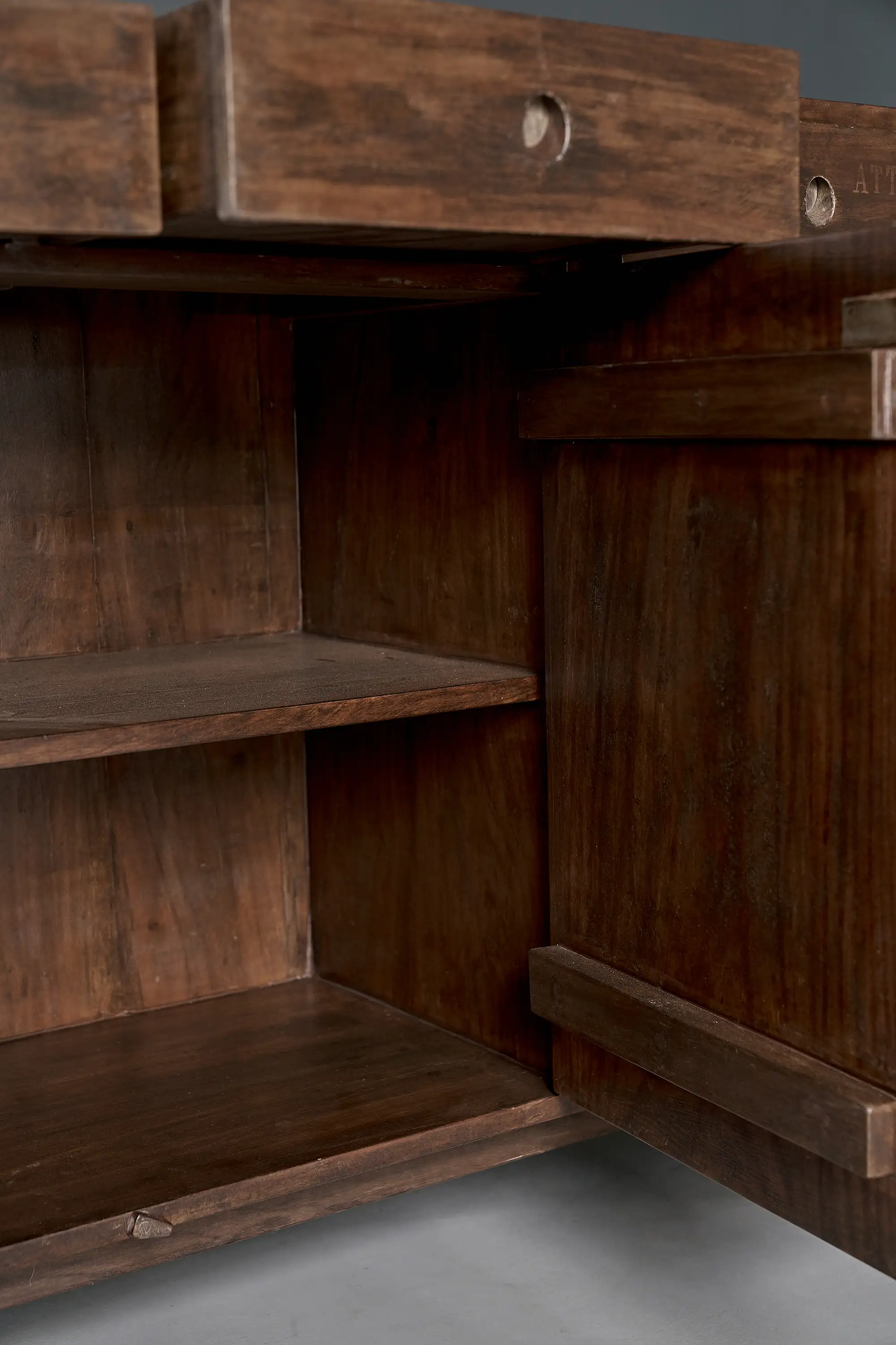 Pierre Jeanneret Library Storage Cabinet, Nehru Library PAU, c. 1960 - Image 8