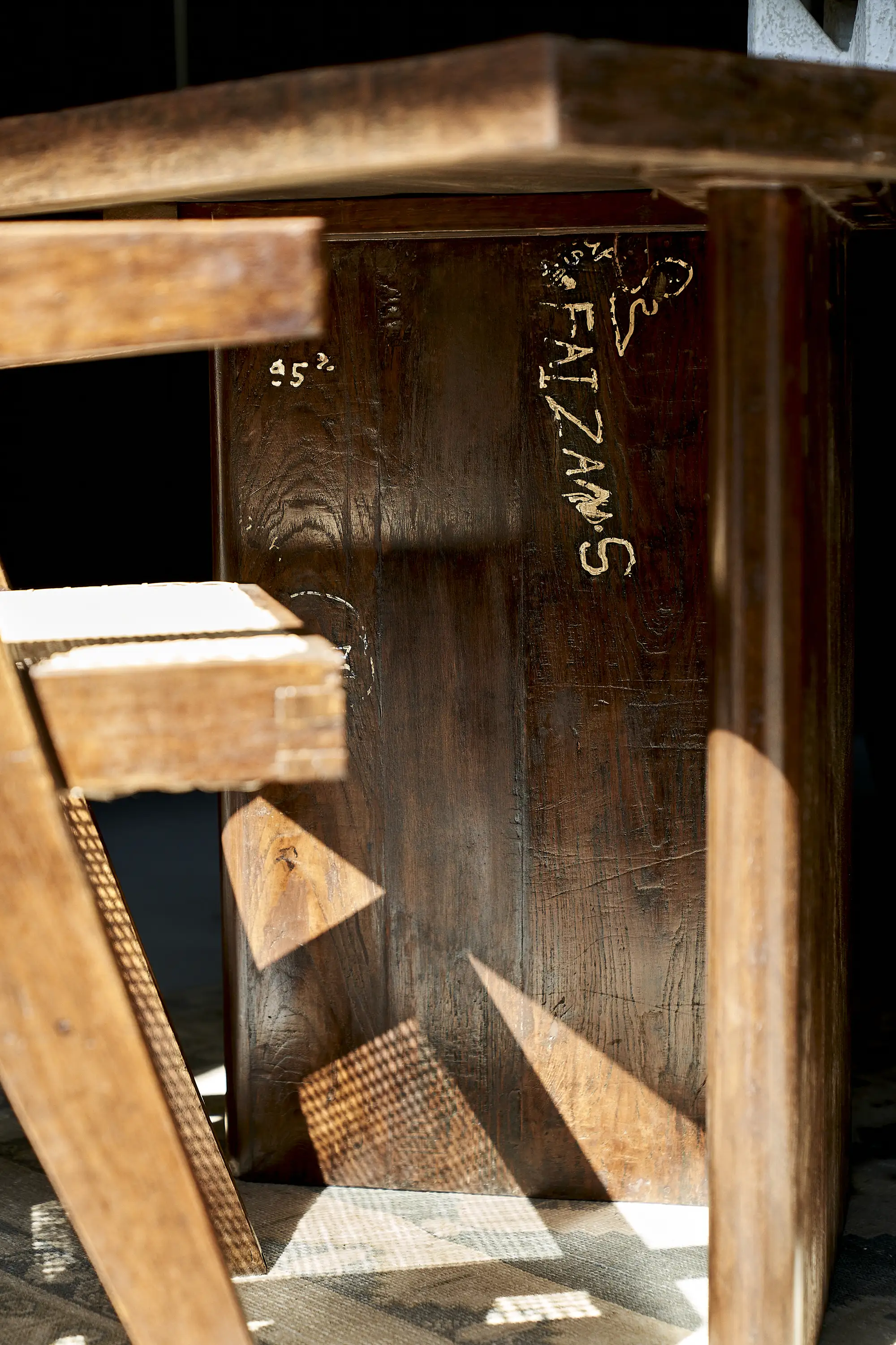 Pierre Jeanneret Library Table, Panjab Agricultural University, c. 1960 - Image 6