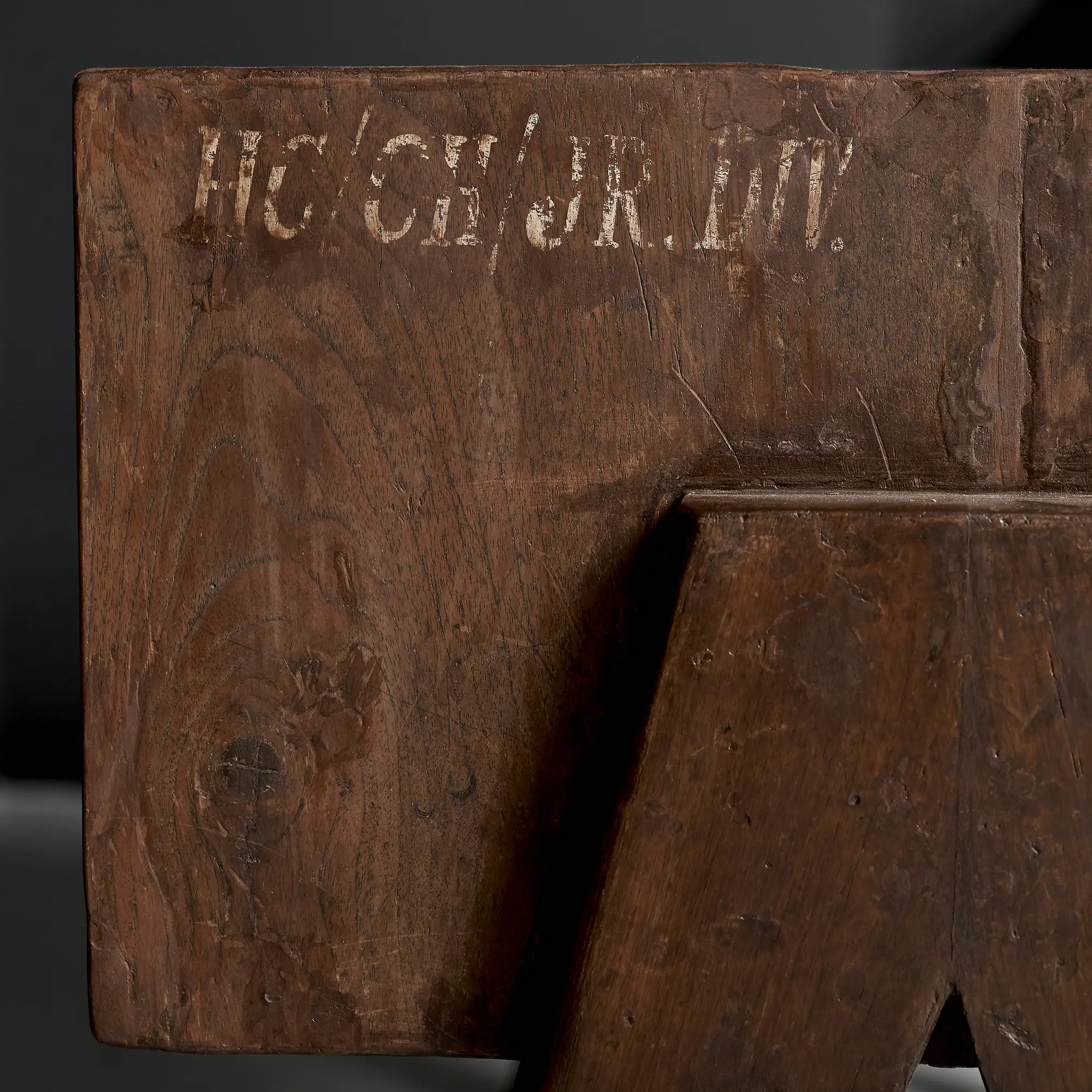 Pierre Jeanneret Pedestal Unit, High Court, Chandigarh, 1961 - Image 5