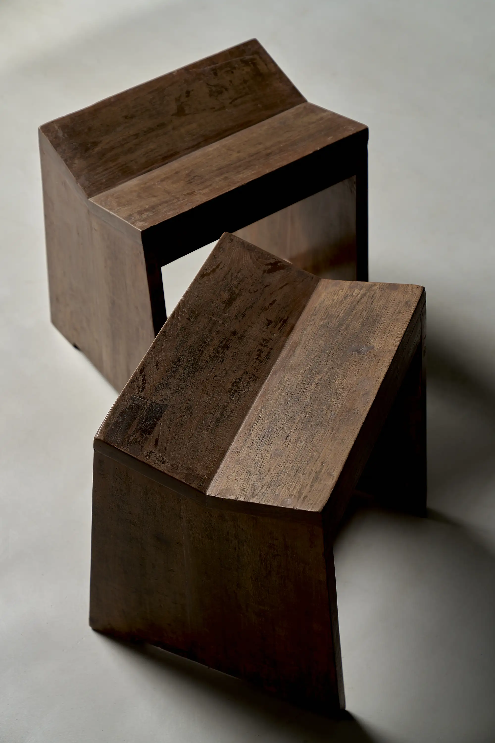 Pierre Jeanneret Stool, Chandigarh, c. 1960 (CCI-209) - Image 4