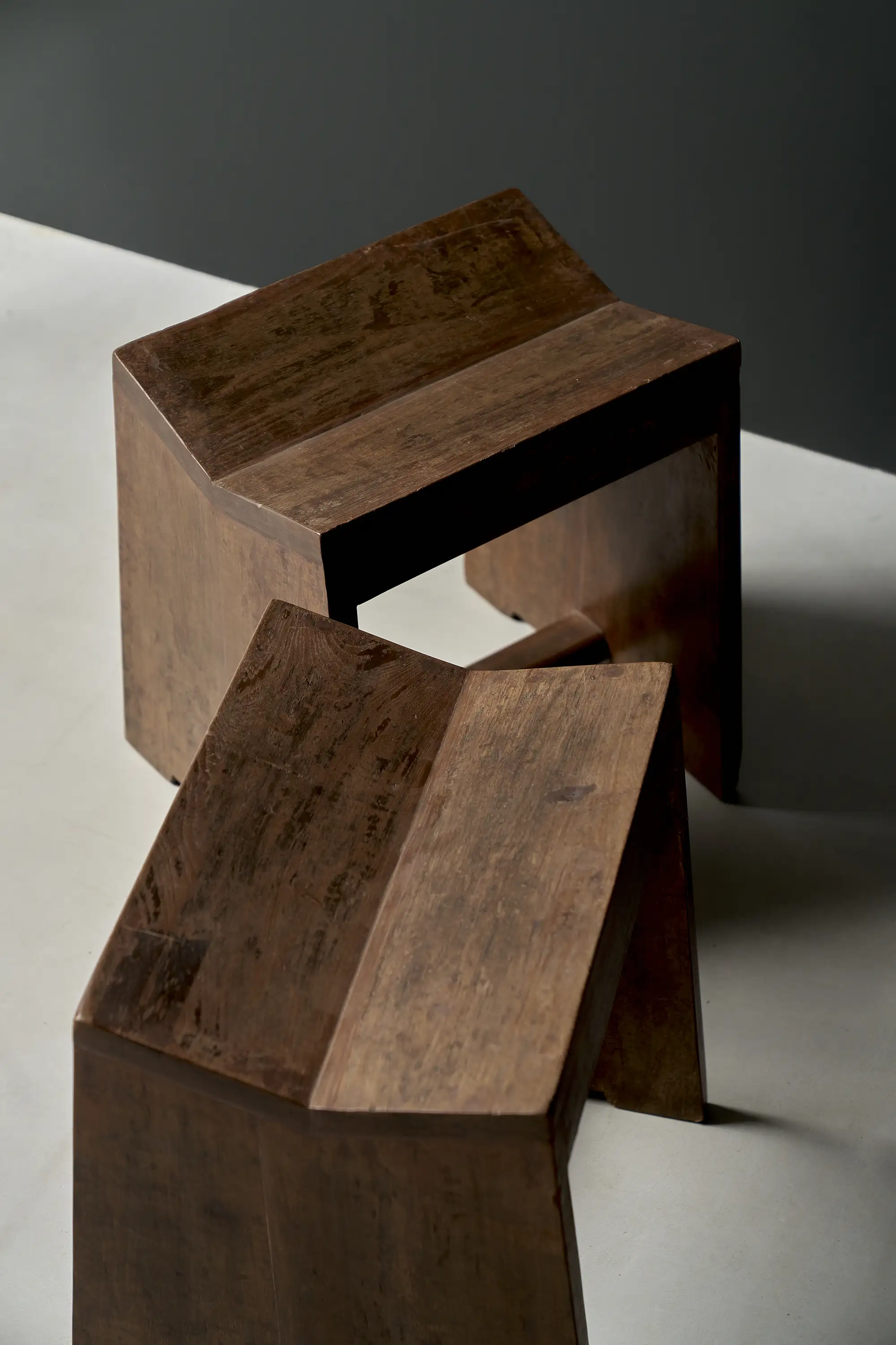 Pierre Jeanneret Stool, Chandigarh, c. 1960 (CCI-209) - Image 5