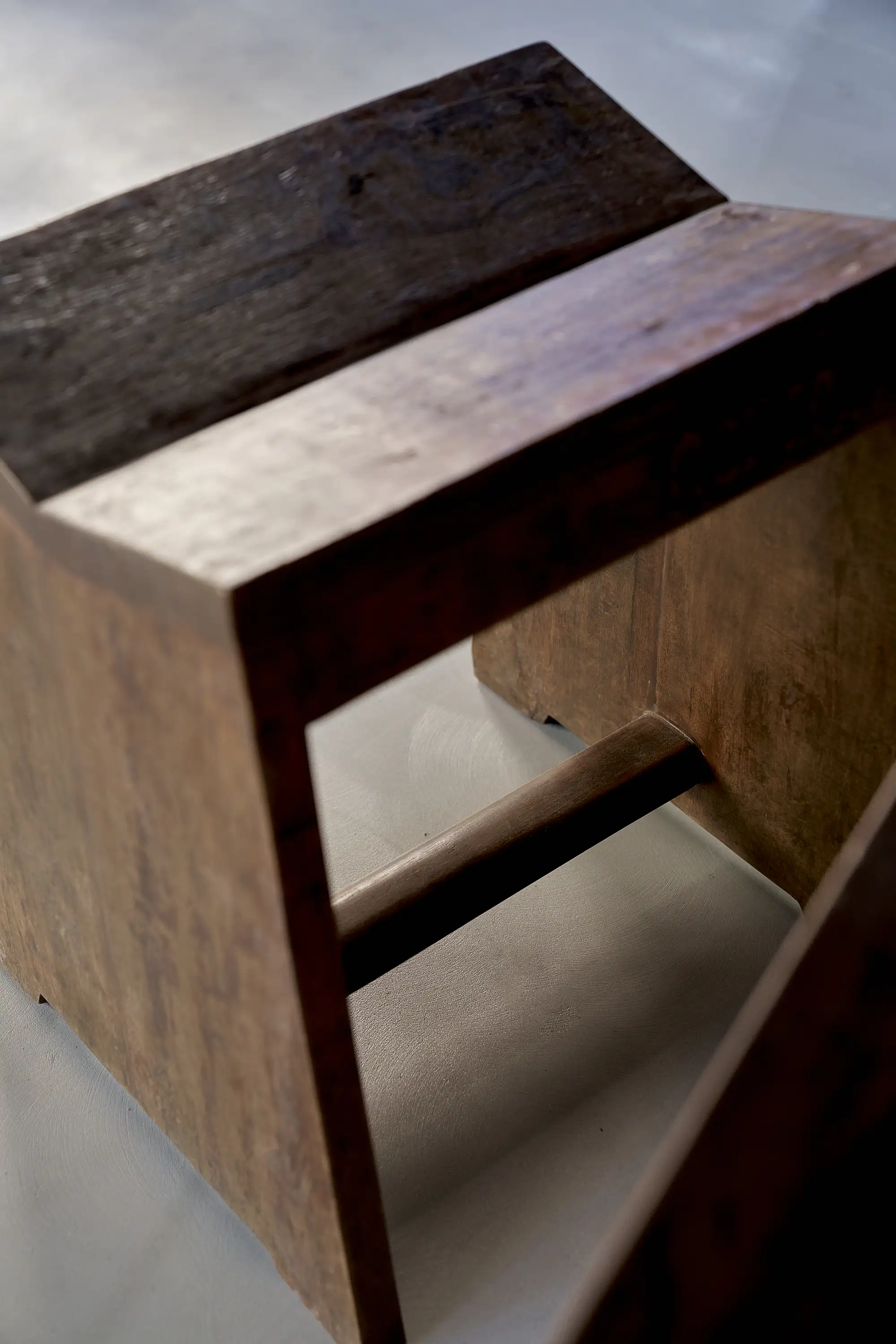 Pierre Jeanneret Stool, Chandigarh, c. 1960 (CCI-209) - Image 8