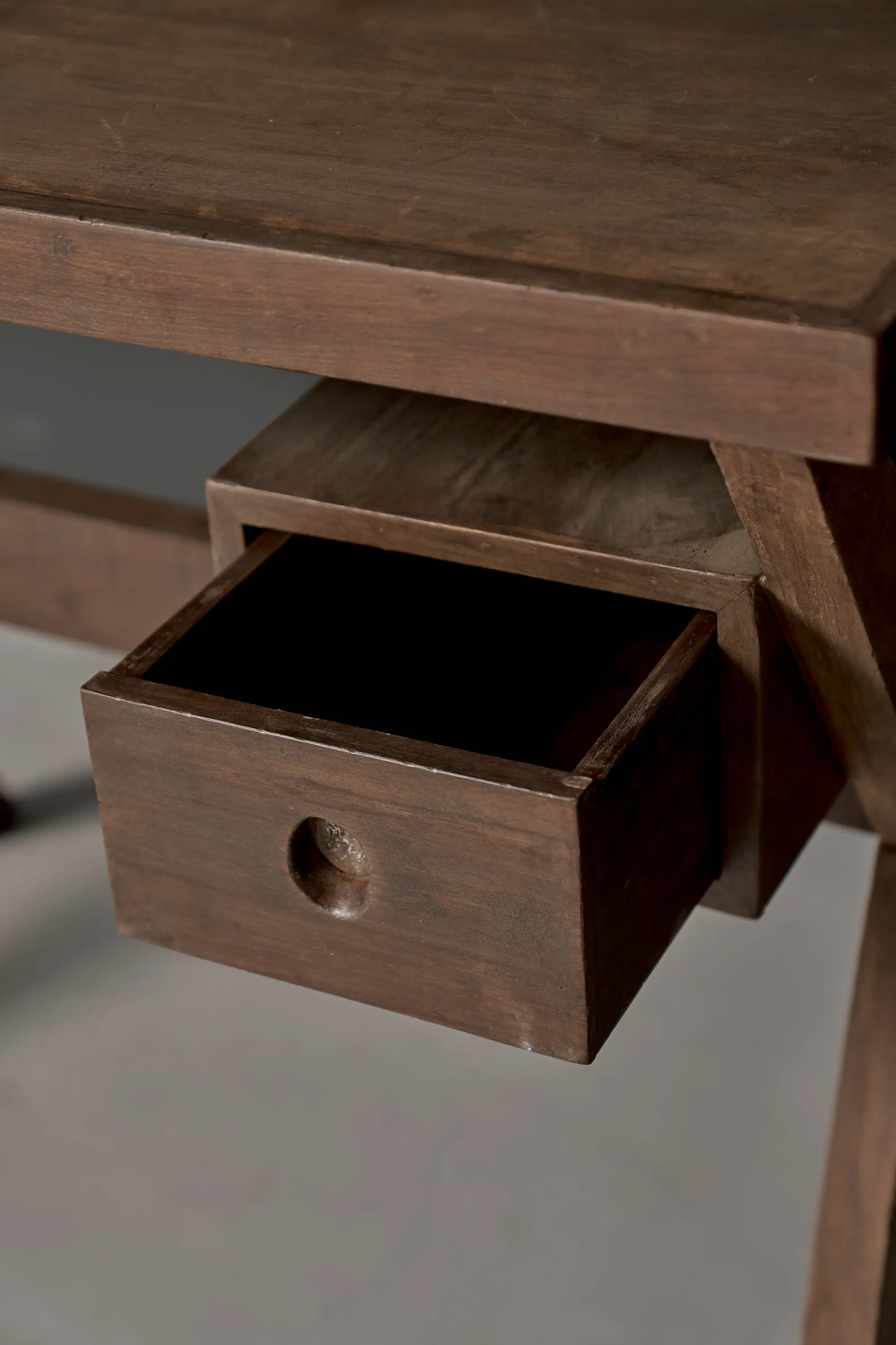 Pierre Jeanneret Writing Desk, Punjab Engineering College Library, Chandigarh, c. 1960 - Image 9