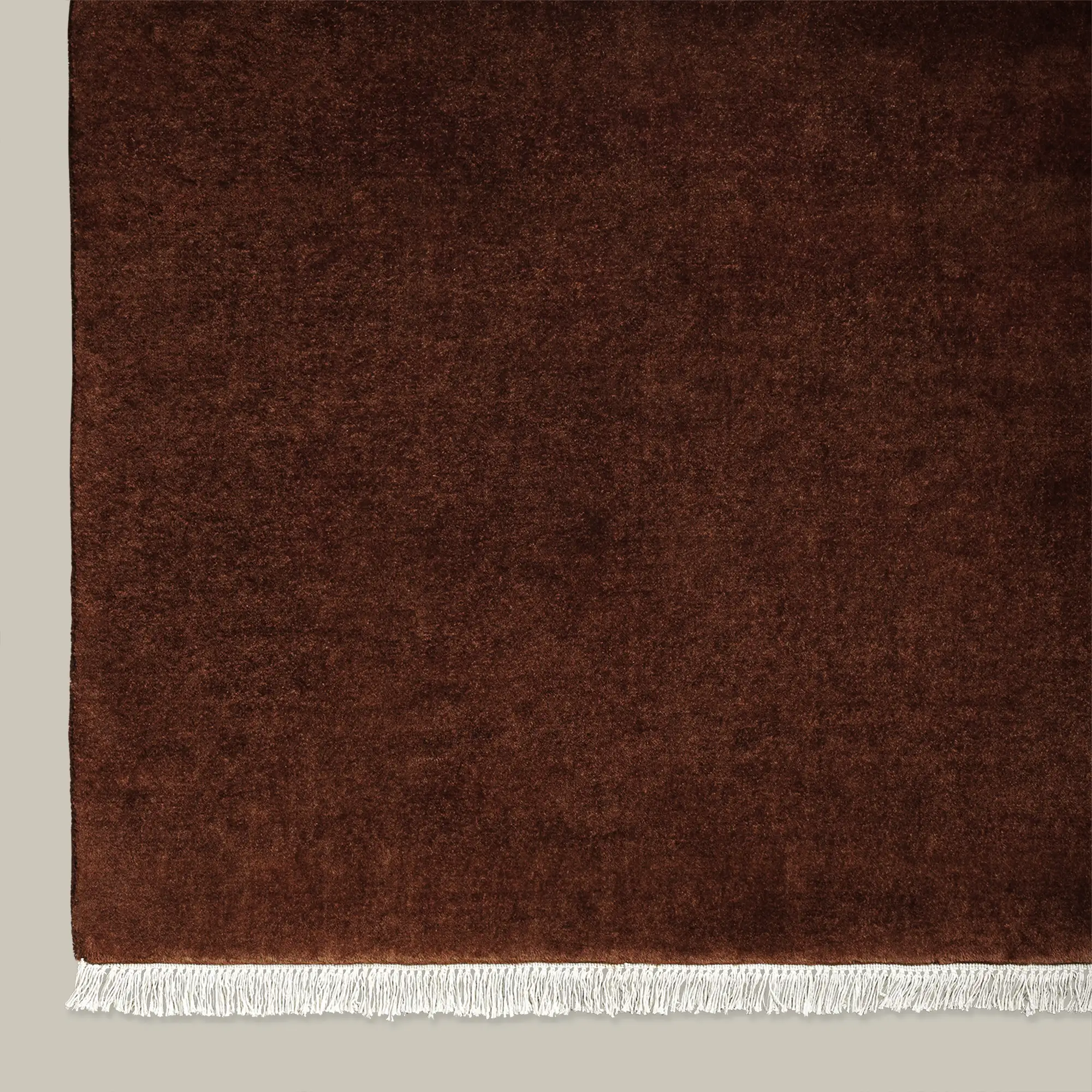 Plume Handmade Wool Rug (Oxblood) - Image 3