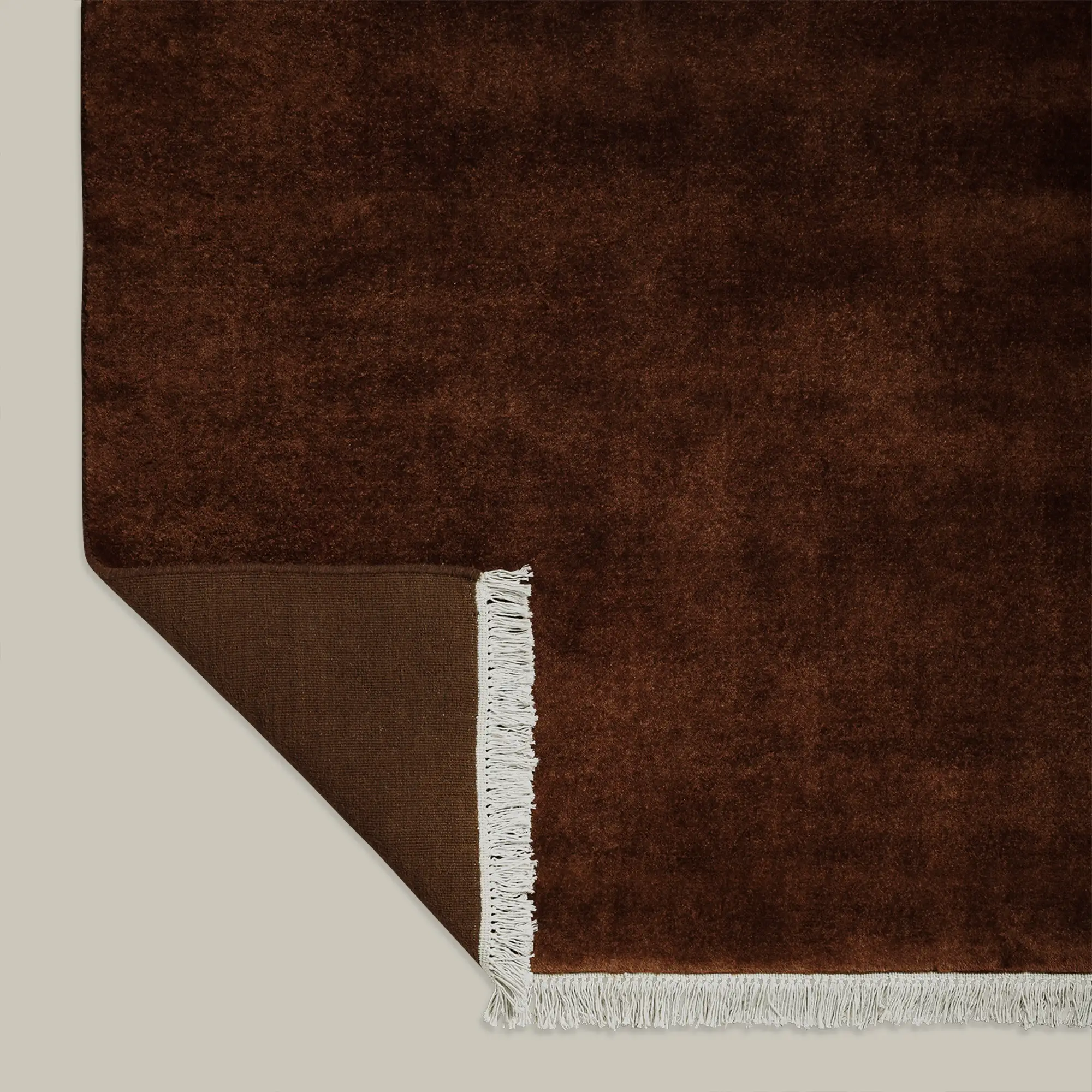 Plume Handmade Wool Rug (Oxblood) - Image 4