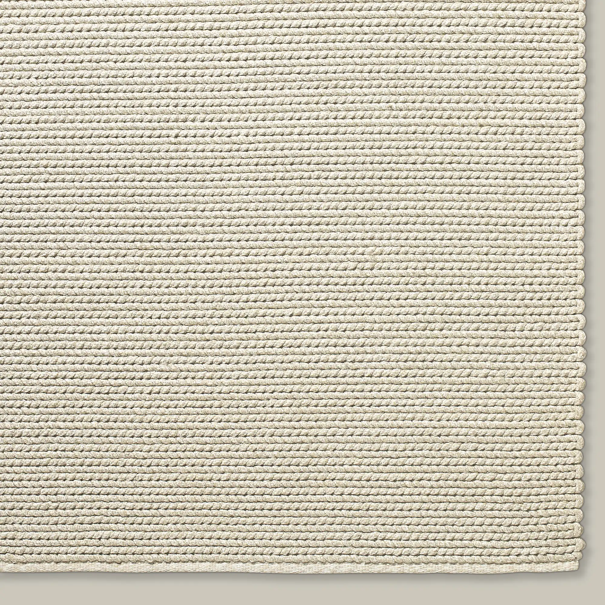Tricot Handwoven Outdoor Rug (Cream) - Image 2