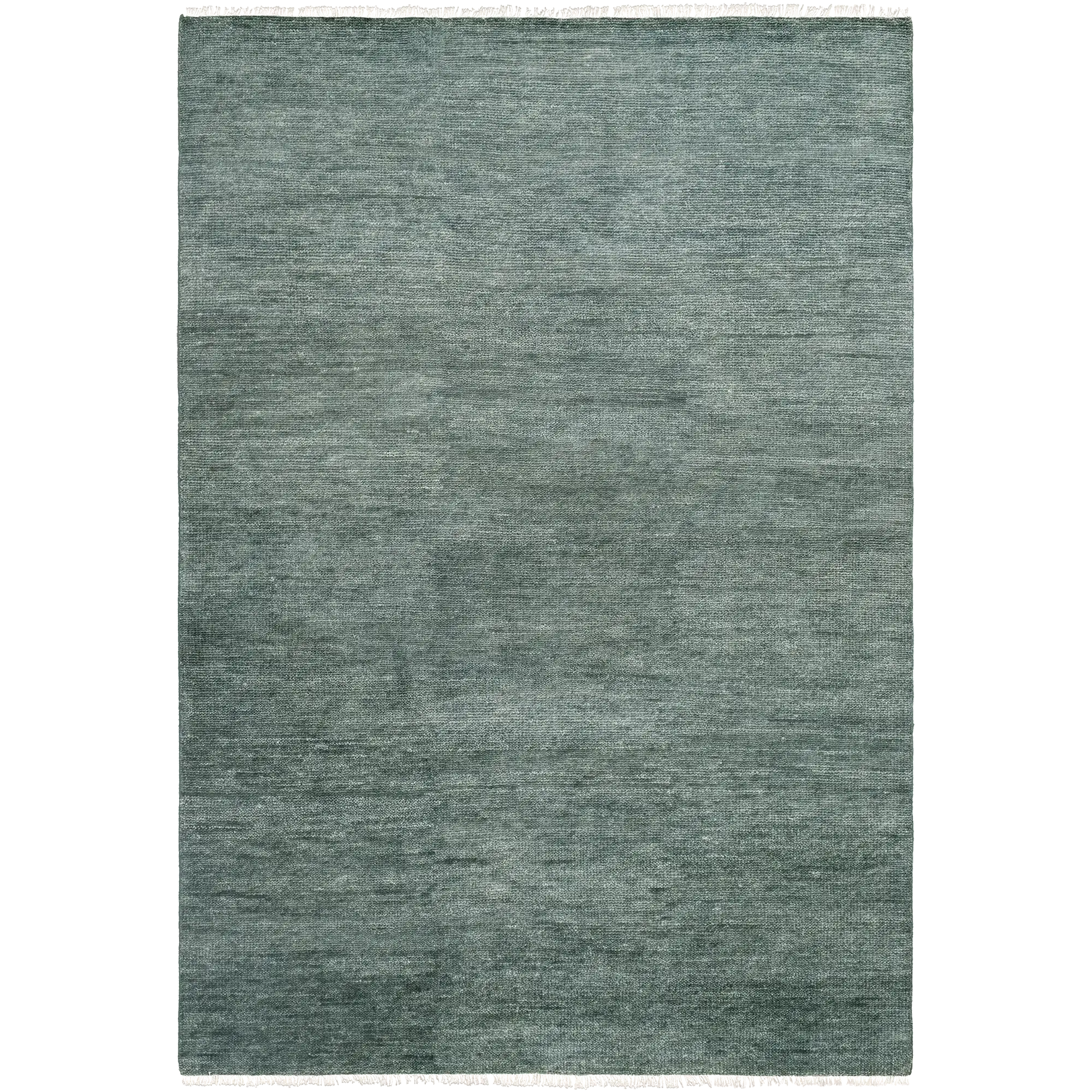Rochefort Handmade Wool Rug (Soft Teal)