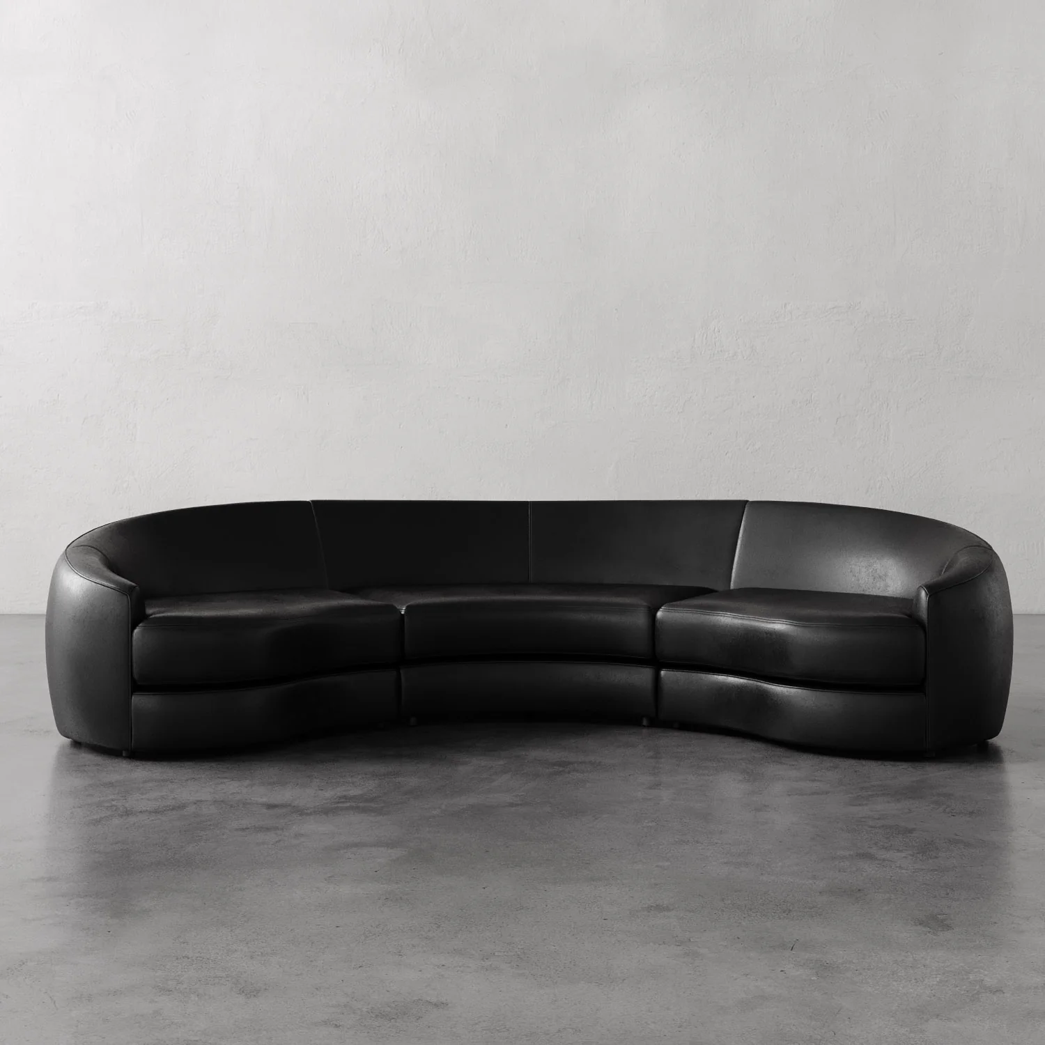 Rulmann Leather 3-Piece Sectional - Image 2