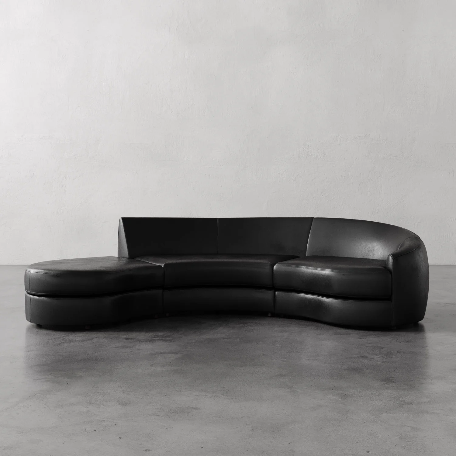 Rulmann Leather 4-Piece Right Sectional - Image 2