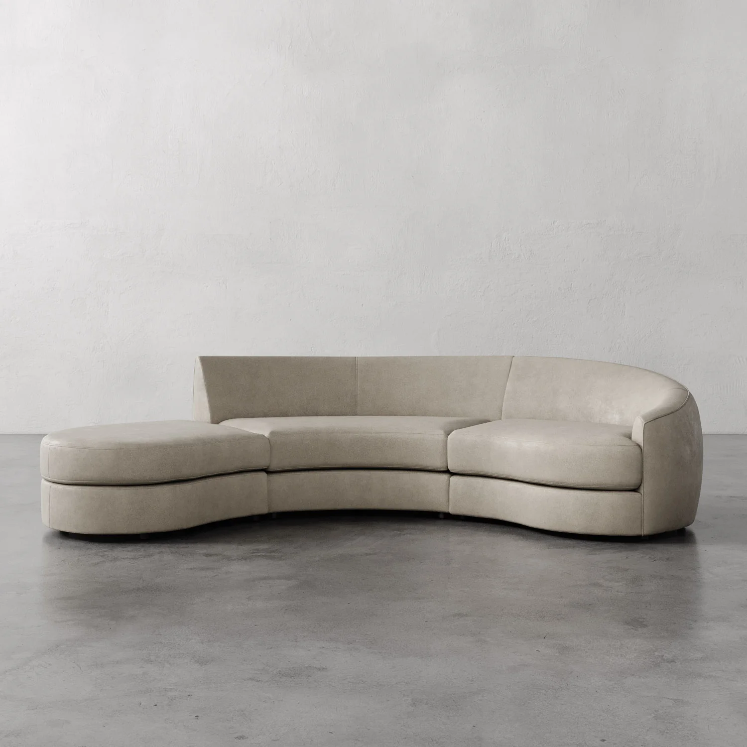 Rulmann Leather 4-Piece Right Sectional - Image 4