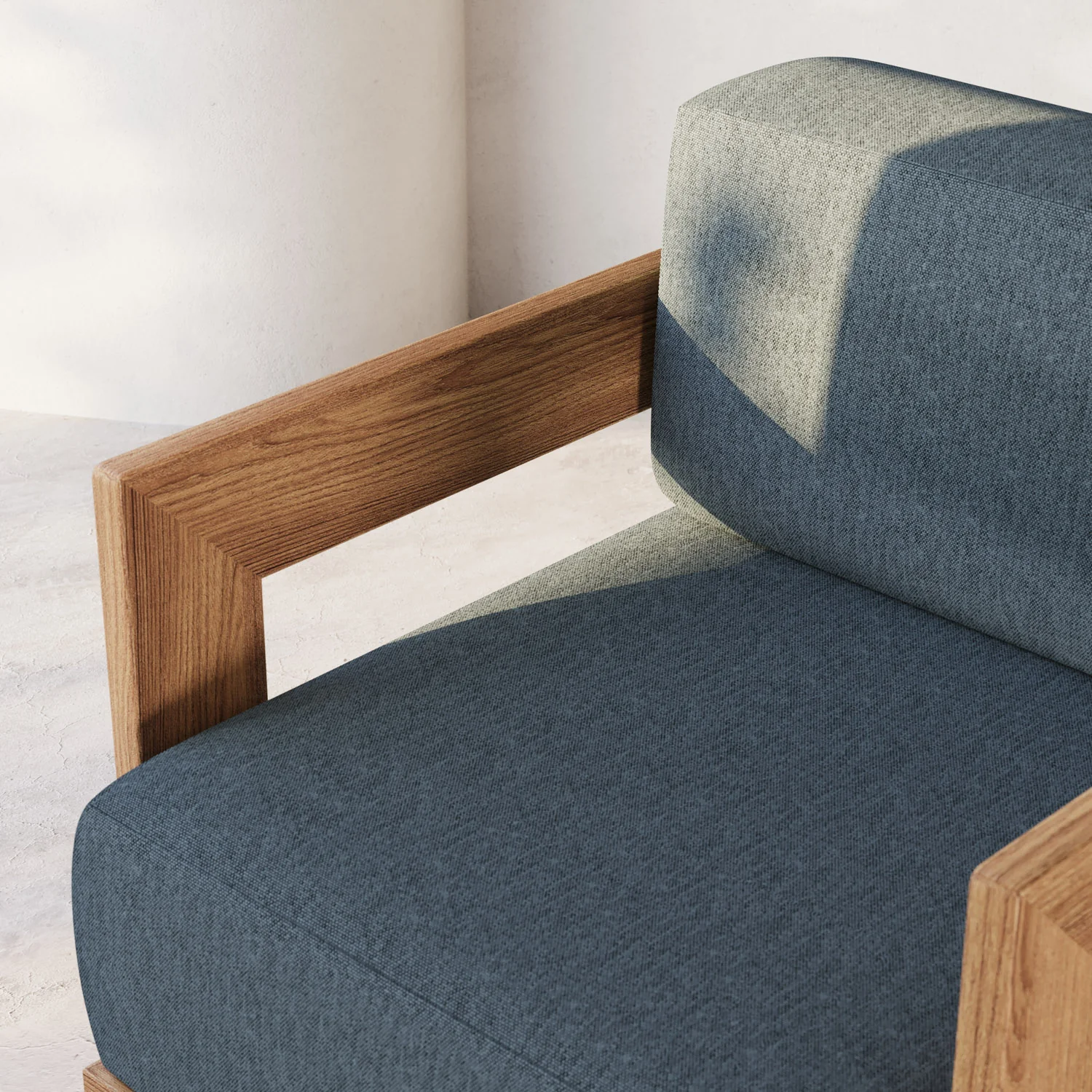 S2 Teak 95" Sofa - Image 11
