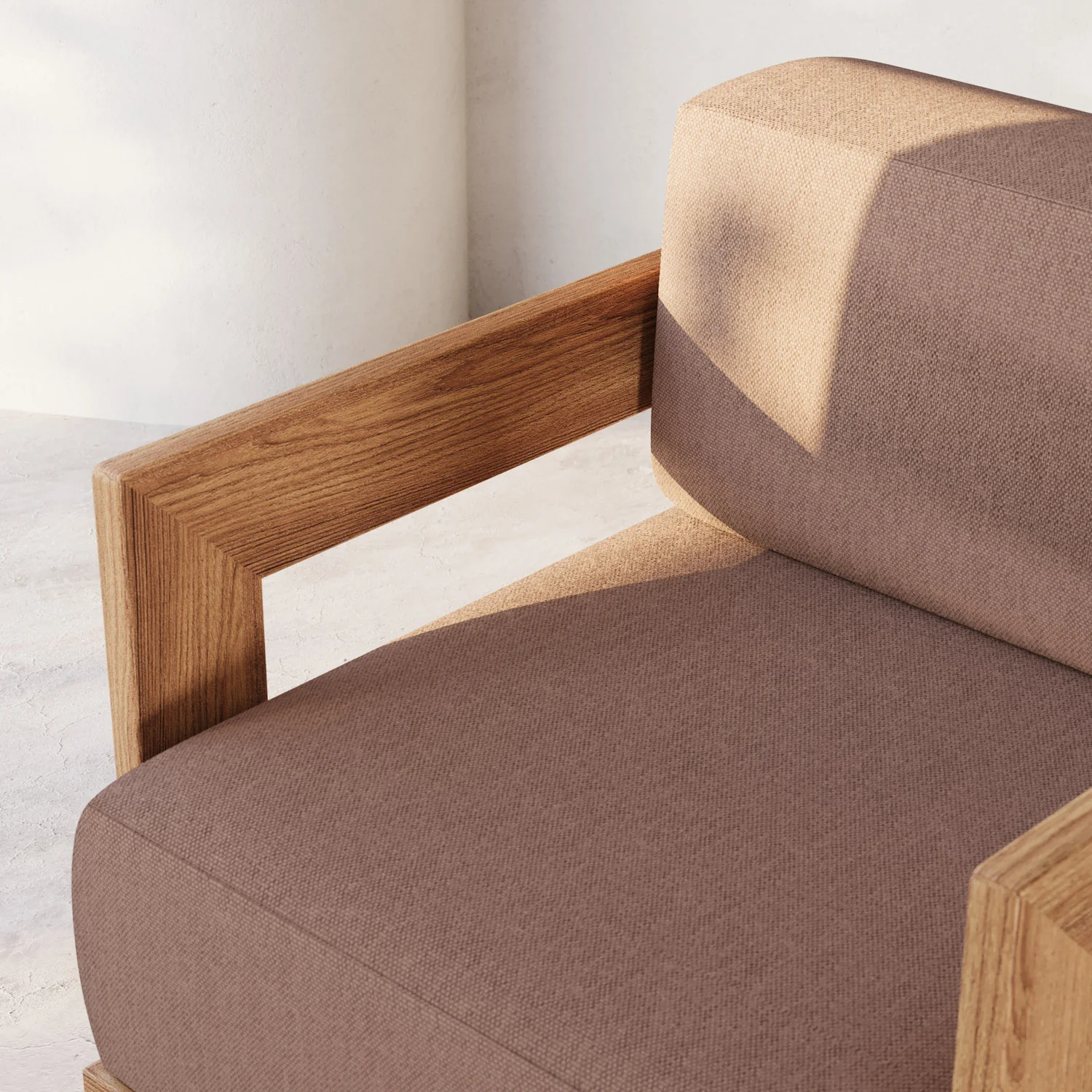 S2 Teak 95" Sofa - Image 7