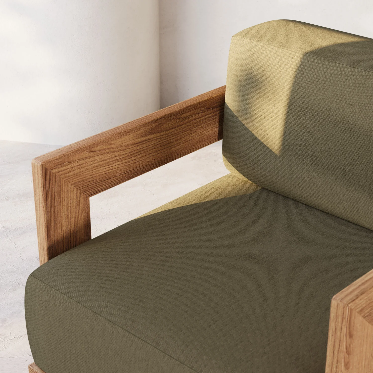 S2 Teak 62" Sofa - Image 14