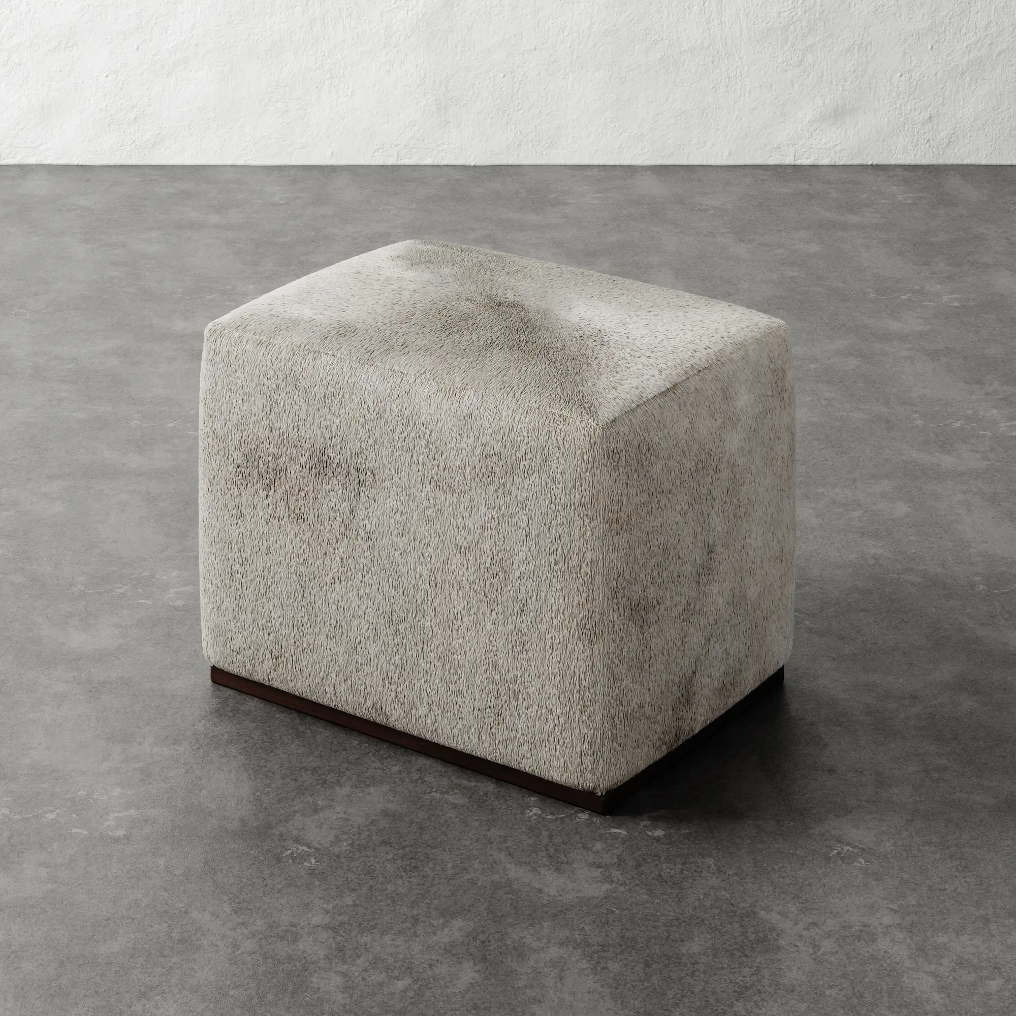 Sophie Leather Rectangular Ottoman - Image 9