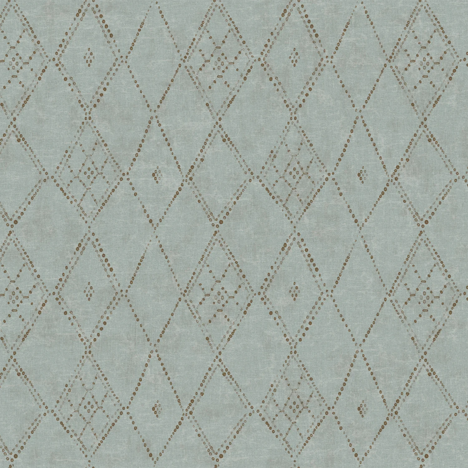Souk Diamonds Sage Wallpaper