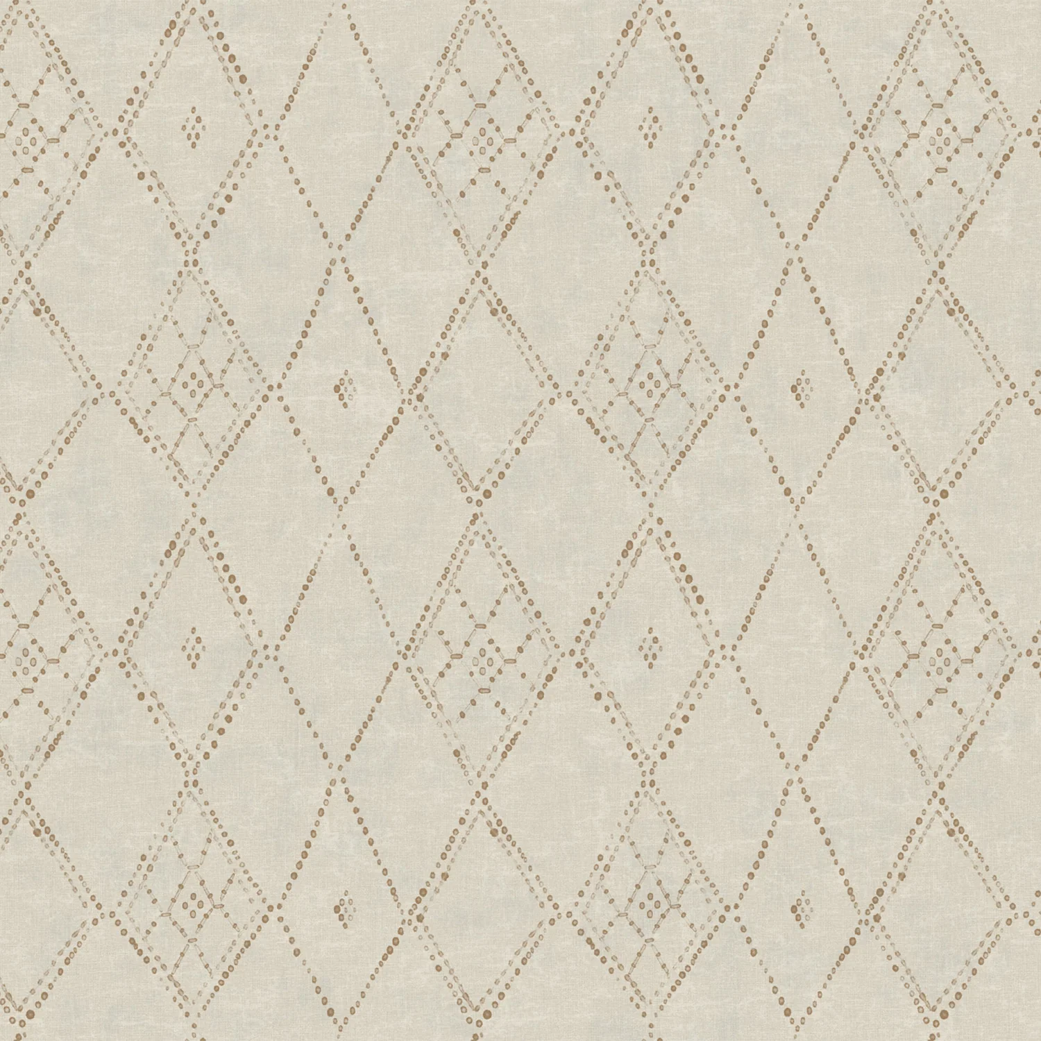 Souk Diamonds Gold Wallpaper