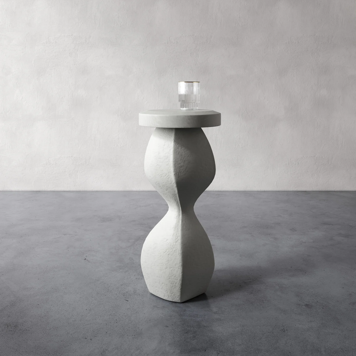 Souple Plaster Drinks Table
