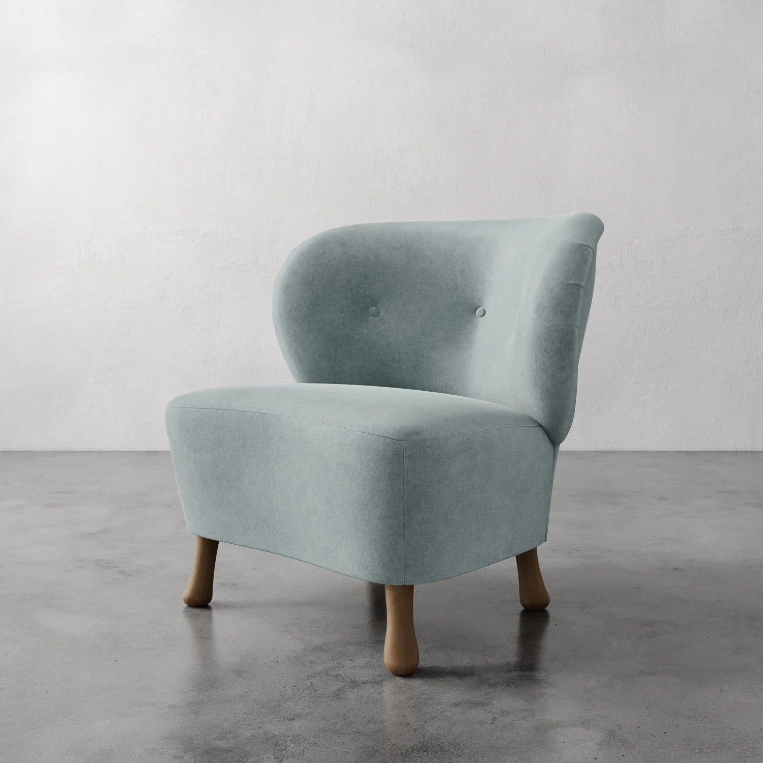 Tourenne Chair - Sculptural Leg
