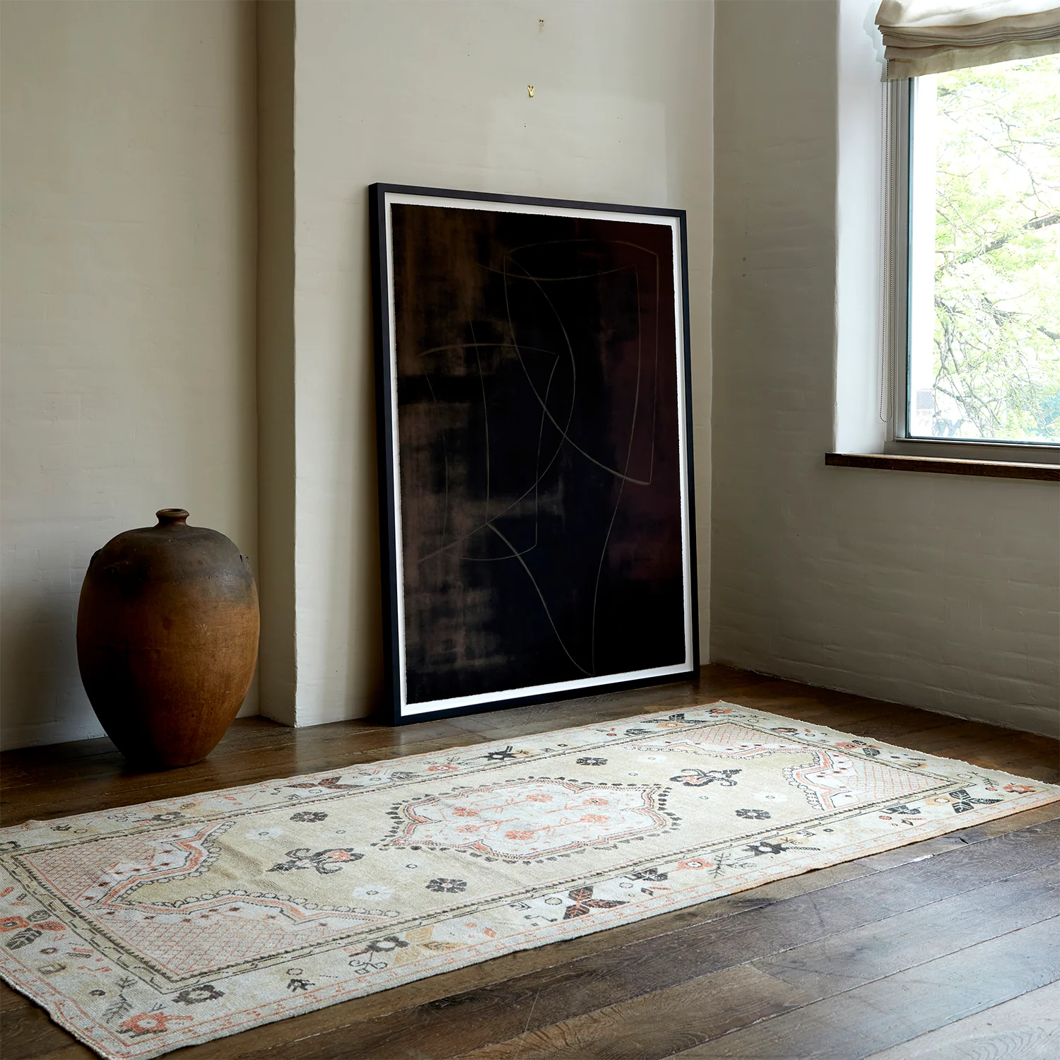 Vintage 1960's Anatolian rug - 4' X 7'11" - Image 2