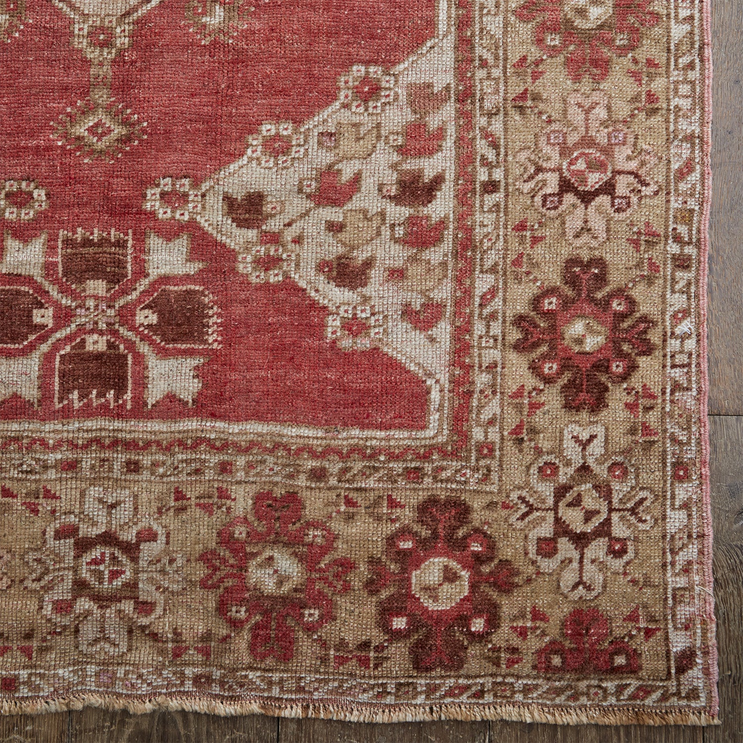 Vintage 1960's Anatolian rug -  4'10" X 6'3" - Image 2