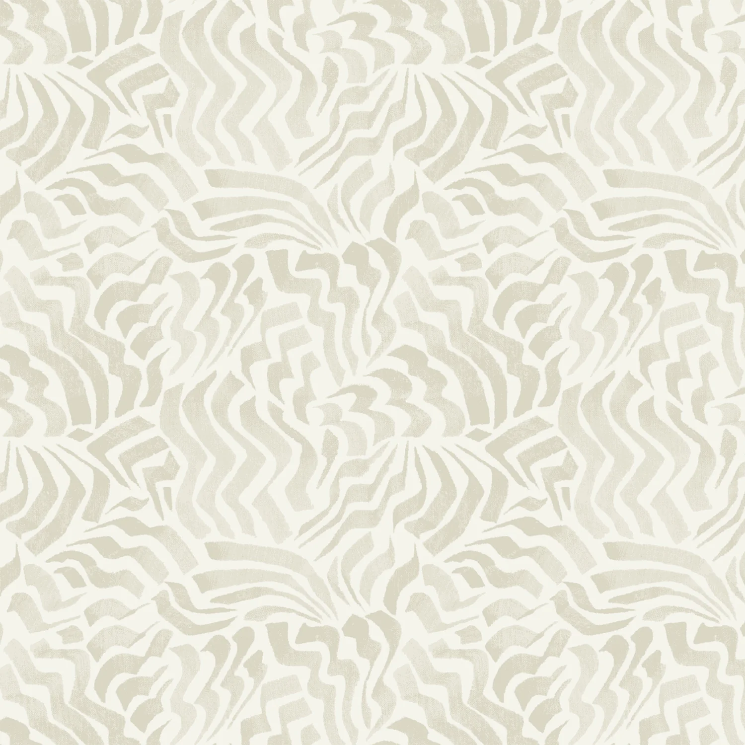 Zora Wave Light Grey Wallpaper